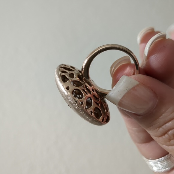Prime Art & Jewel Rose Gold Plated Cocktail Ring - Picture 11 of 15